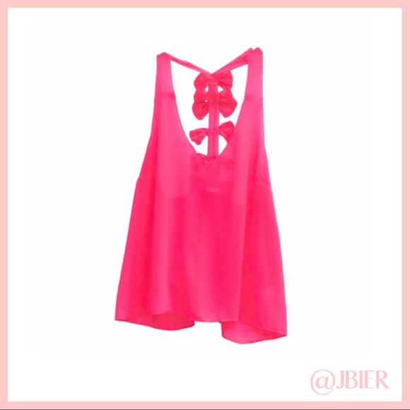 LF Hot Pink Top - Picture 1 of 2